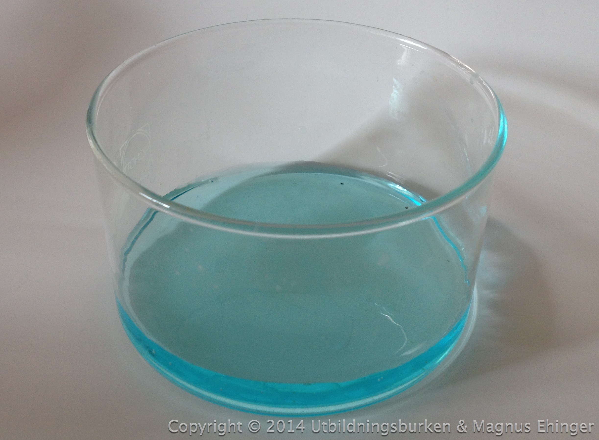 If a solid substance is dissolved in a liquid, e.g. water, the two substances may be separated if the water evaporates.